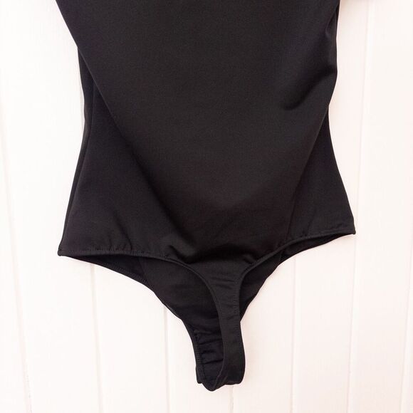 Free People Square Eyes Bodysuit in Black Size Small - Picture 8 of 8